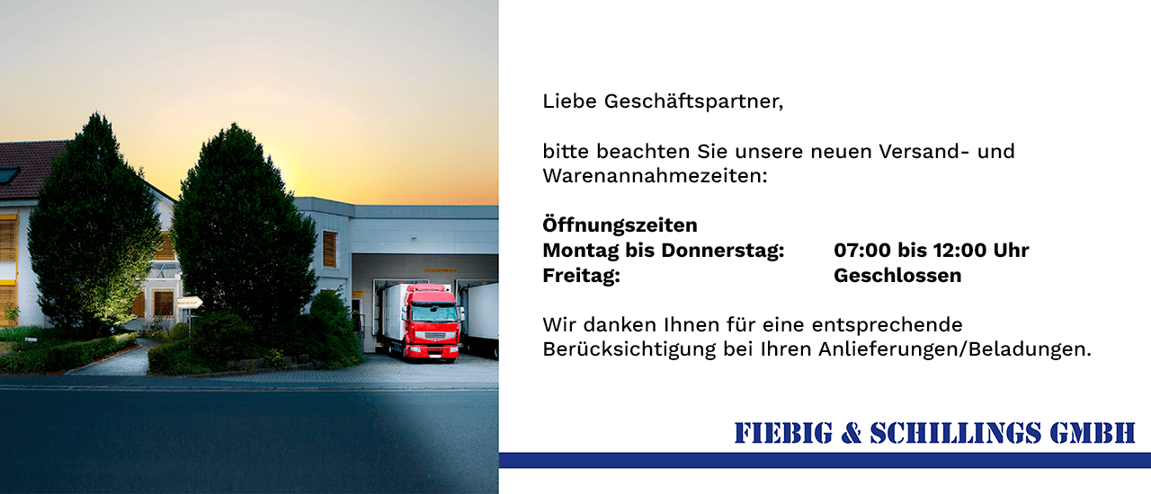 Fiebig & Schillings Öffnungszeiten